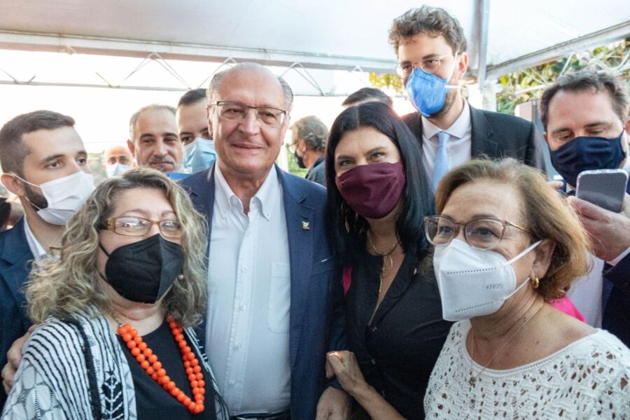 Lídice lembrou que Alckmin foi seu contemporâneo na Assembleia Nacional Constituinte
