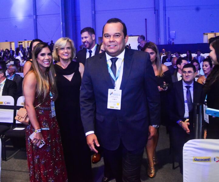 Vereador durante a abertura do XXIV Congresso Brasileiro de Magistrados