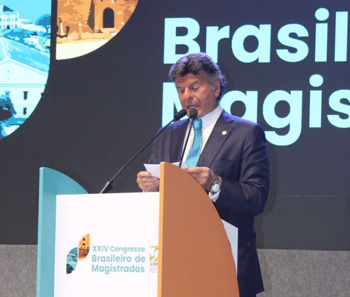 Ministro Luiz Fux preside o STF