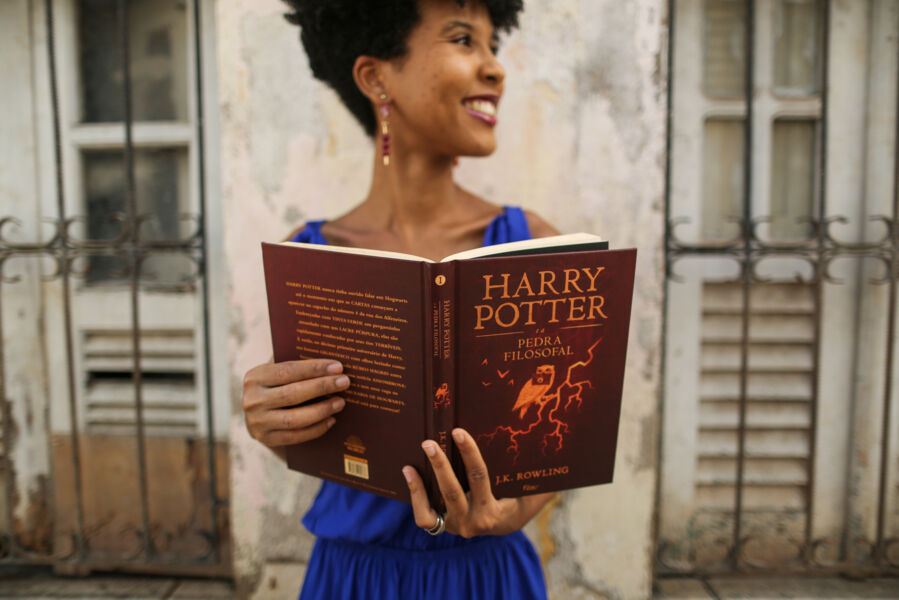 A pedagoga Jamilly Starling usou Harry Potter para a sua tese de doutorado