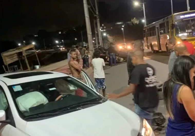 Ocorrência foi registrada sem feridos