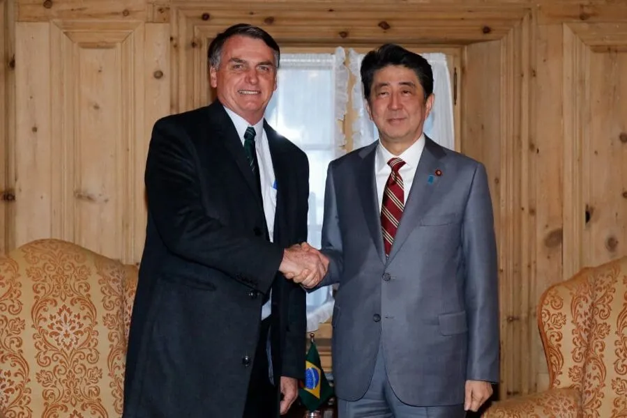 Bolsonaro prestou solidariedade ao povo japonês pela morte de Shinzo Abe