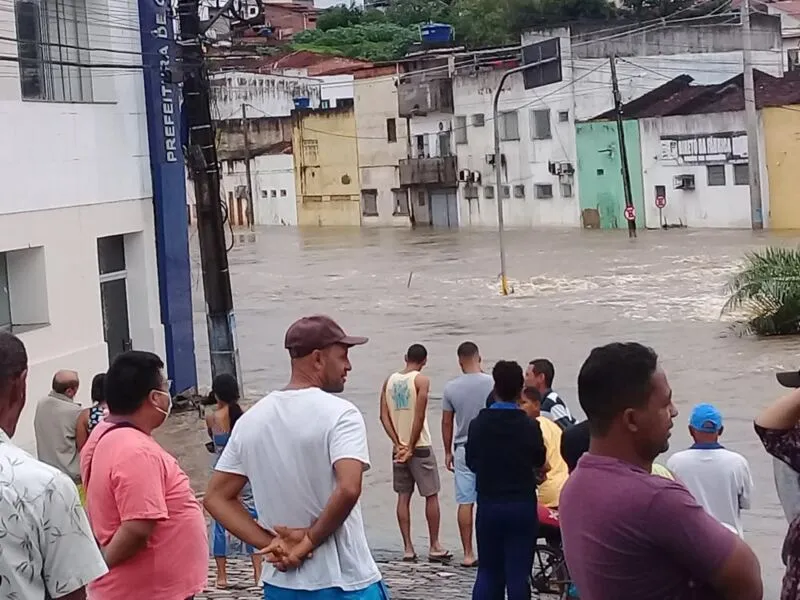 Gandu foi um dos municípios afetados pelo temporal que aconteceu na Bahia entre o fim do ano passado e o início deste ano