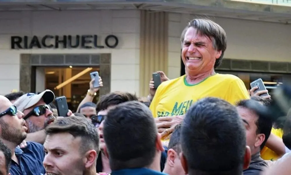 Episódio em 2018 fez Bolsonaro ganhar as atenções da mídia por motivo justo e sem abrir a boca