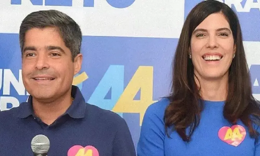 ACM Neto e Ana Coelho estão sendo chamados por concorrentes de a "chapa dos herdeiros"