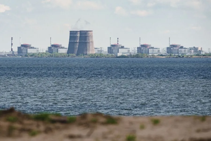 Central nuclear de Zaporizhzhi, na Ucrânia