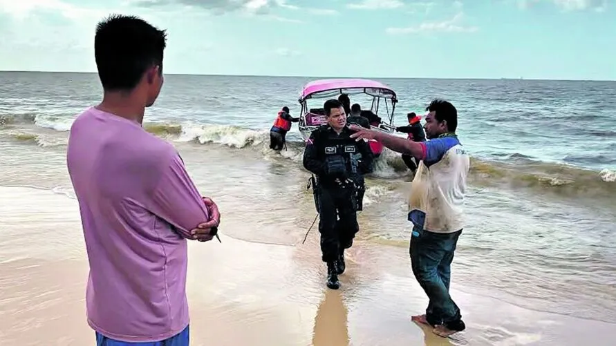 Corpo de Bombeiros Militar do Pará continua ação conjunta para localizar vítimas desaparecidas