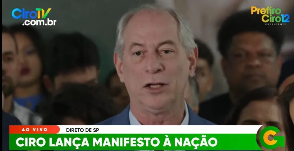 Ciro atacou Lula e Bolsonaro