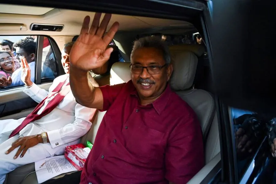 Gotabaya Rajapaksa enfrenta uma onda de protestos por causa das denúncias de corrupção contra seu governo