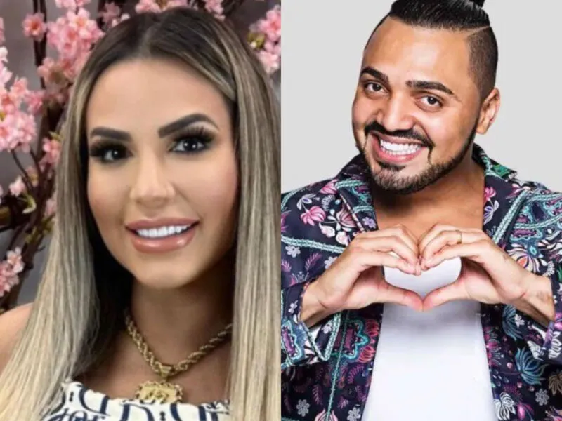 Influencer e advogada Deolane Bezerra e o humorista Tirullipa