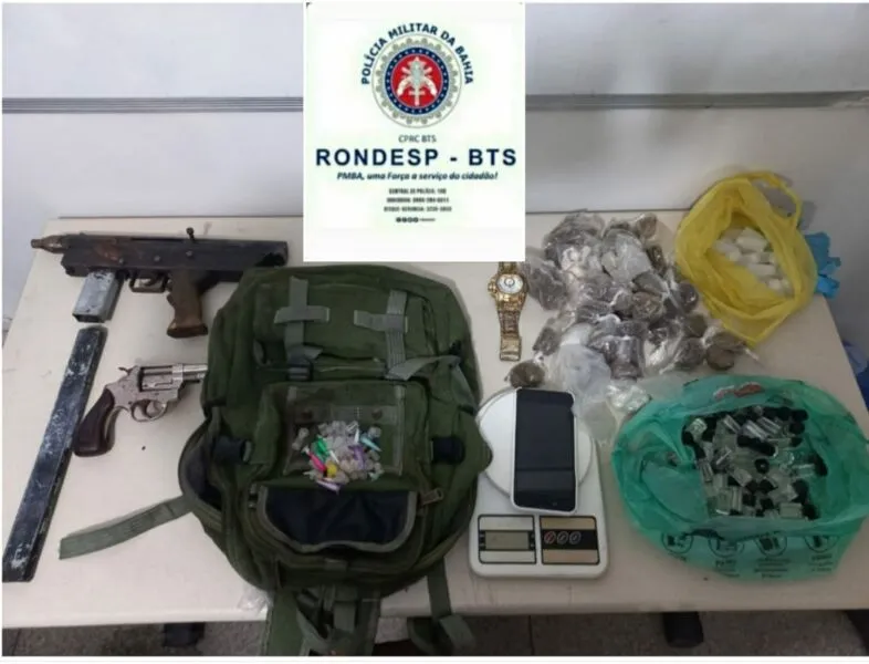 Todo o material foi levado para a Corregedoria Geral da Polícia Militar