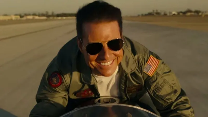 Tom Cruise em Top Gun: Maverick