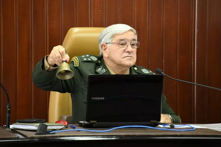 Presidente do Superior Tribunal Militar (STM), general Luís Carlos Gomes Mattos