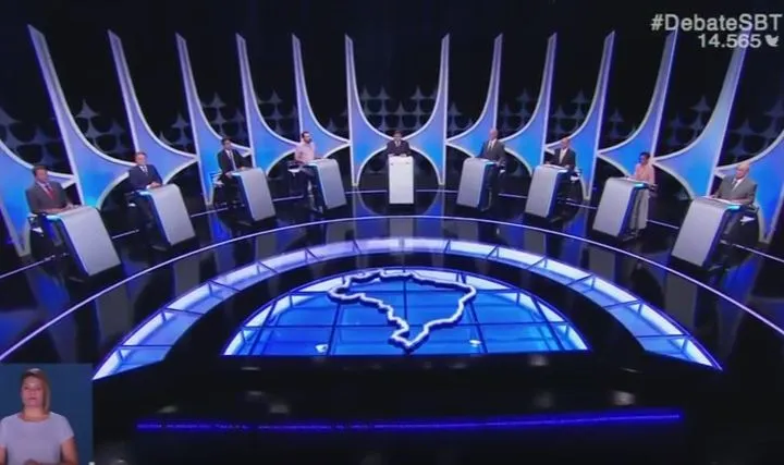 Debate será realizado no dia 24 de setembro nos estúdios do SBT em São Paulo