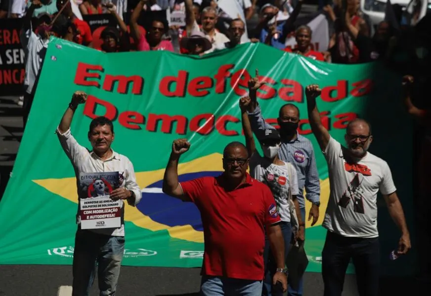 Em Salvador, o ato aconteceu no Campo Grande