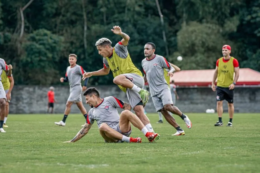O Rubro-Negro treinou no CT Manoel Pontes Tanajura nesta sexta