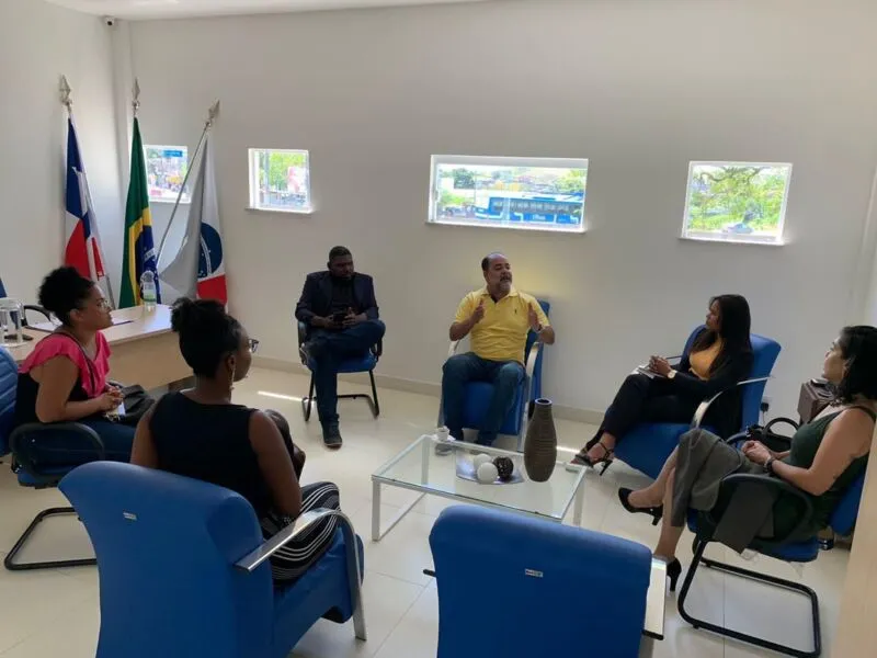 Vereador Gilvan Souza, OAB e IUPAN se reúnem na sede municipal da OAB