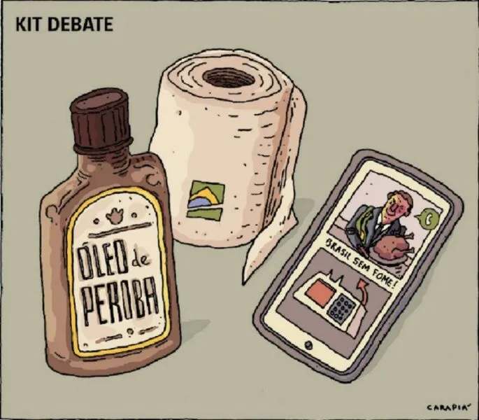 Imagem ilustrativa da imagem Charge do dia 28/08/2022