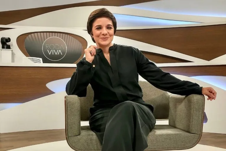 Vera é apresentadora do Roda Viva, da Tv Cultura