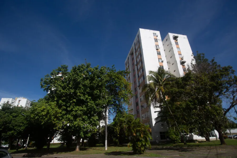 Área verde, com uma vegetação vasta, faz o diferencial do Vivendas, no Imbuí