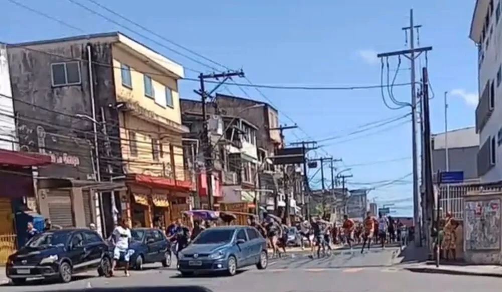 A briga aconteceu no domingo,4, no bairro de São Caetano