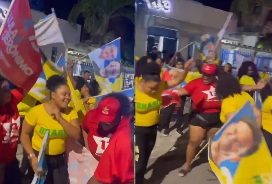 A música foi o 'Samba do Jero', jingle do PT na Bahia