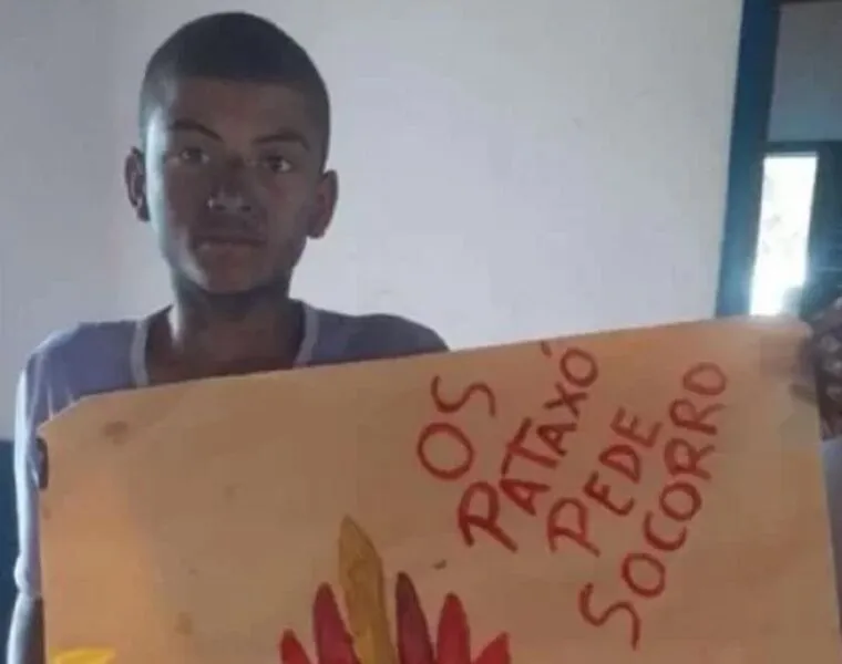 Indígena Gustavo Silva da Conceição, de 14 anos, foi morto em último ataque