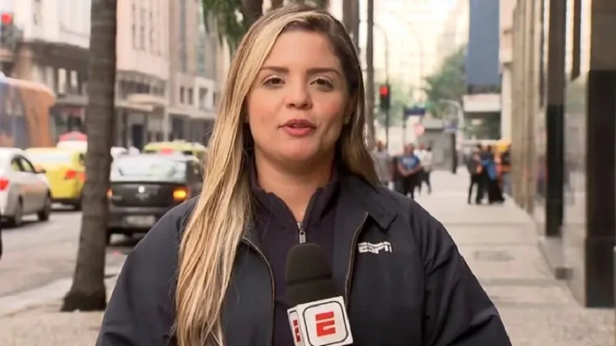 Apresentadora Jéssica Dias, da ESPN