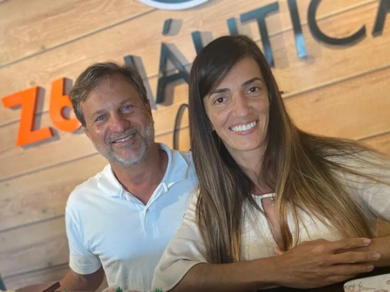 Wallace e Agatha Wicks, organizadores do 'Bazareco'