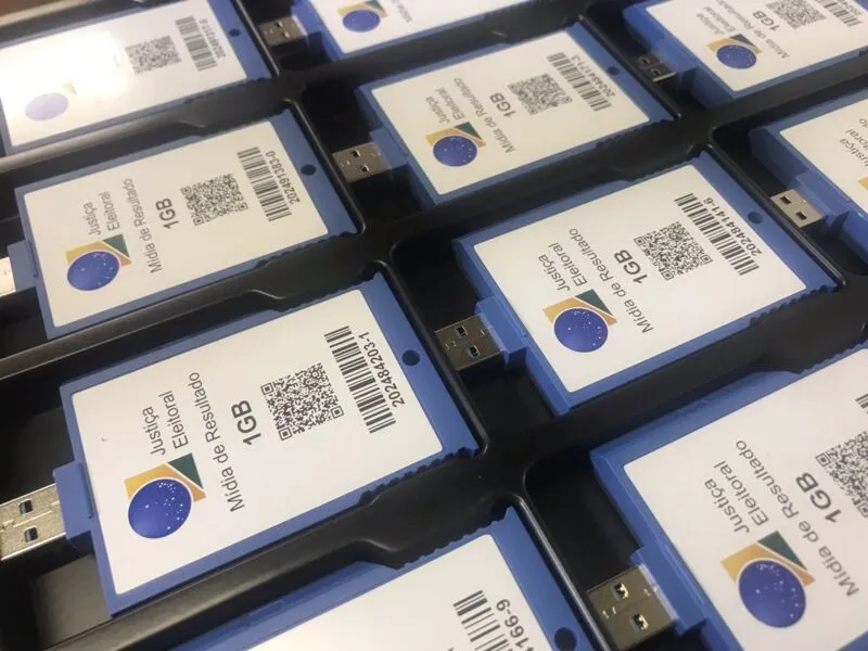Procedimento de inserção dos discos e lacração das urnas será iniciado na segunda, 19