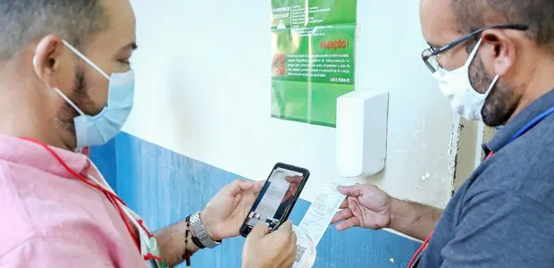 O BU já é tradicionalmente afixado na porta de cada seção eleitoral.