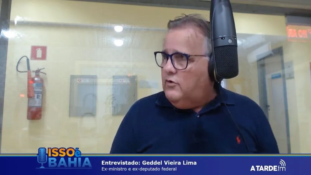 Geddel Vieira Lima concendeu entrevista ao programa Isso é Bahia, da rádio A TARDE FM