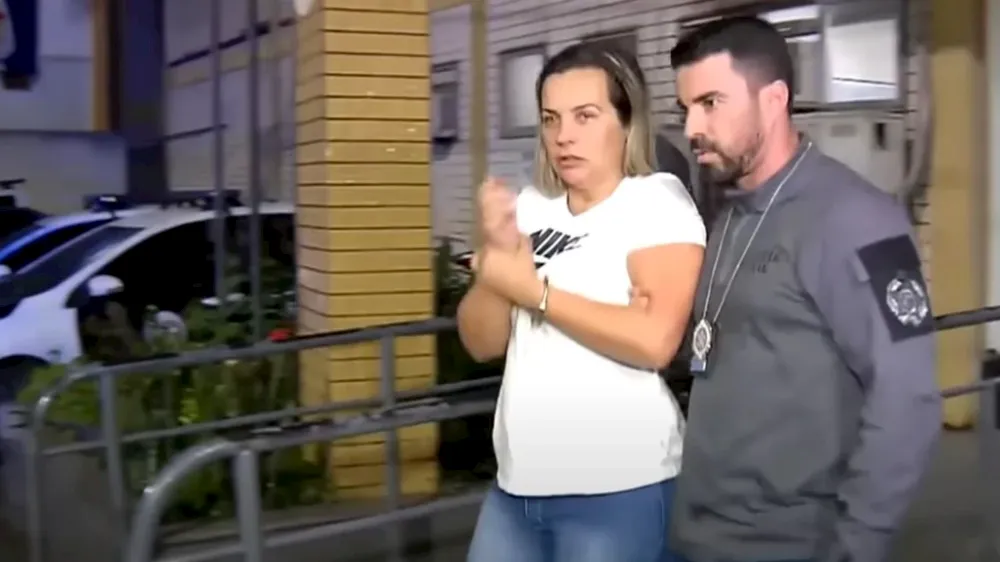 Cíntia foi presa suspeita de homicídio qualificado