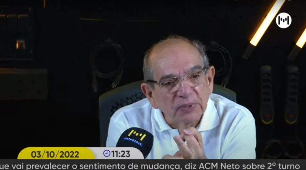 "Esse instituto previu que Marcos Pontes seria senador de São Paulo. Foi em cima", disse Mário Kertész