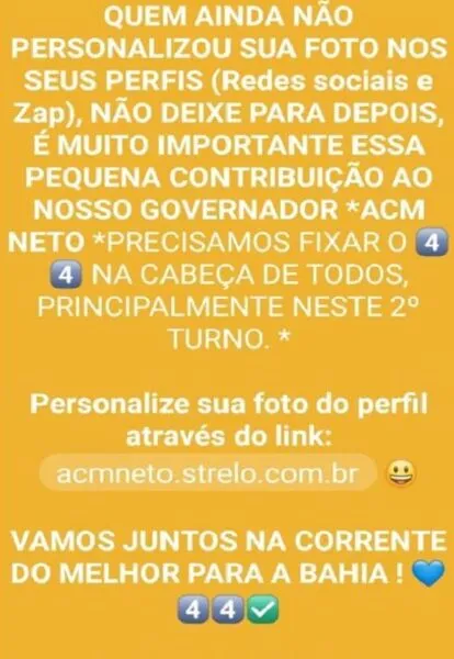 Texto foi direcionado aos servidores de vários setores da prefeitura