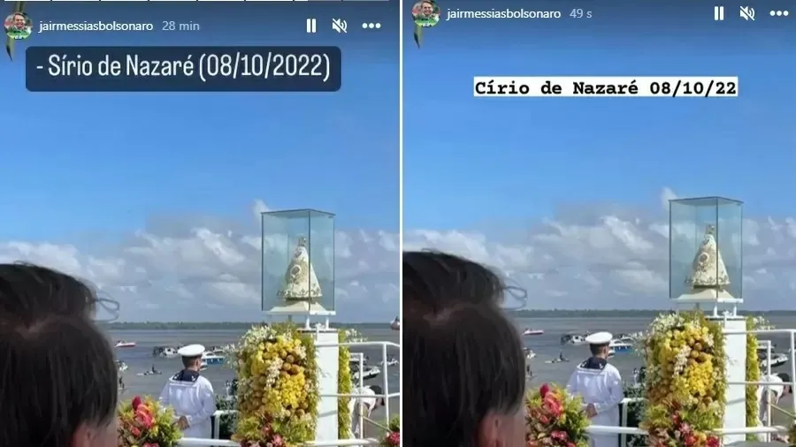 Post errado e corrigido no perfil do presidente Jair Bolsonaro (PL)