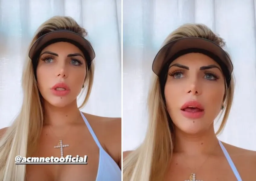 A influenciadora baiana Bruna Canuto