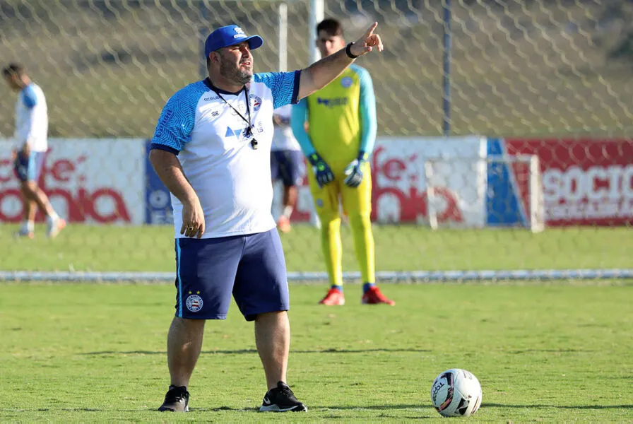 Técnico Eduardo Barroca tenta primeiro triunfo do Bahia fora de casa no returno desta Série B