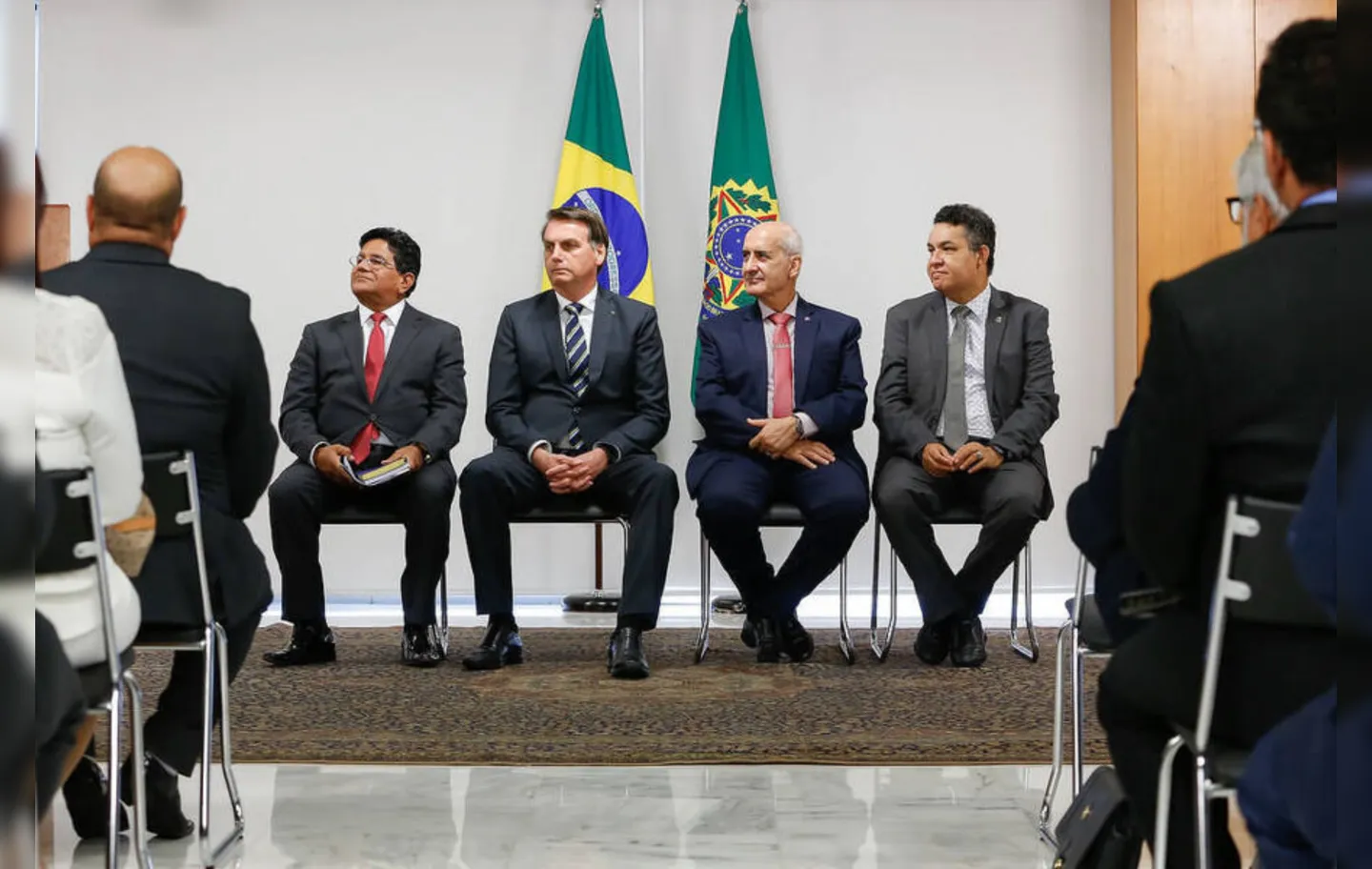Pastores Gilmar Santos e Arilton Moura são recebidos por Bolsonaro em 2019