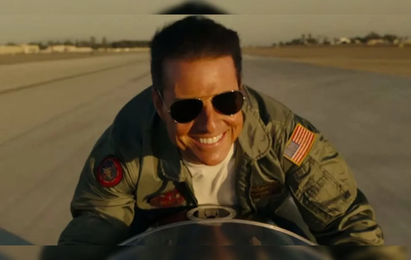 Tom Cruise em Top Gun: Maverick