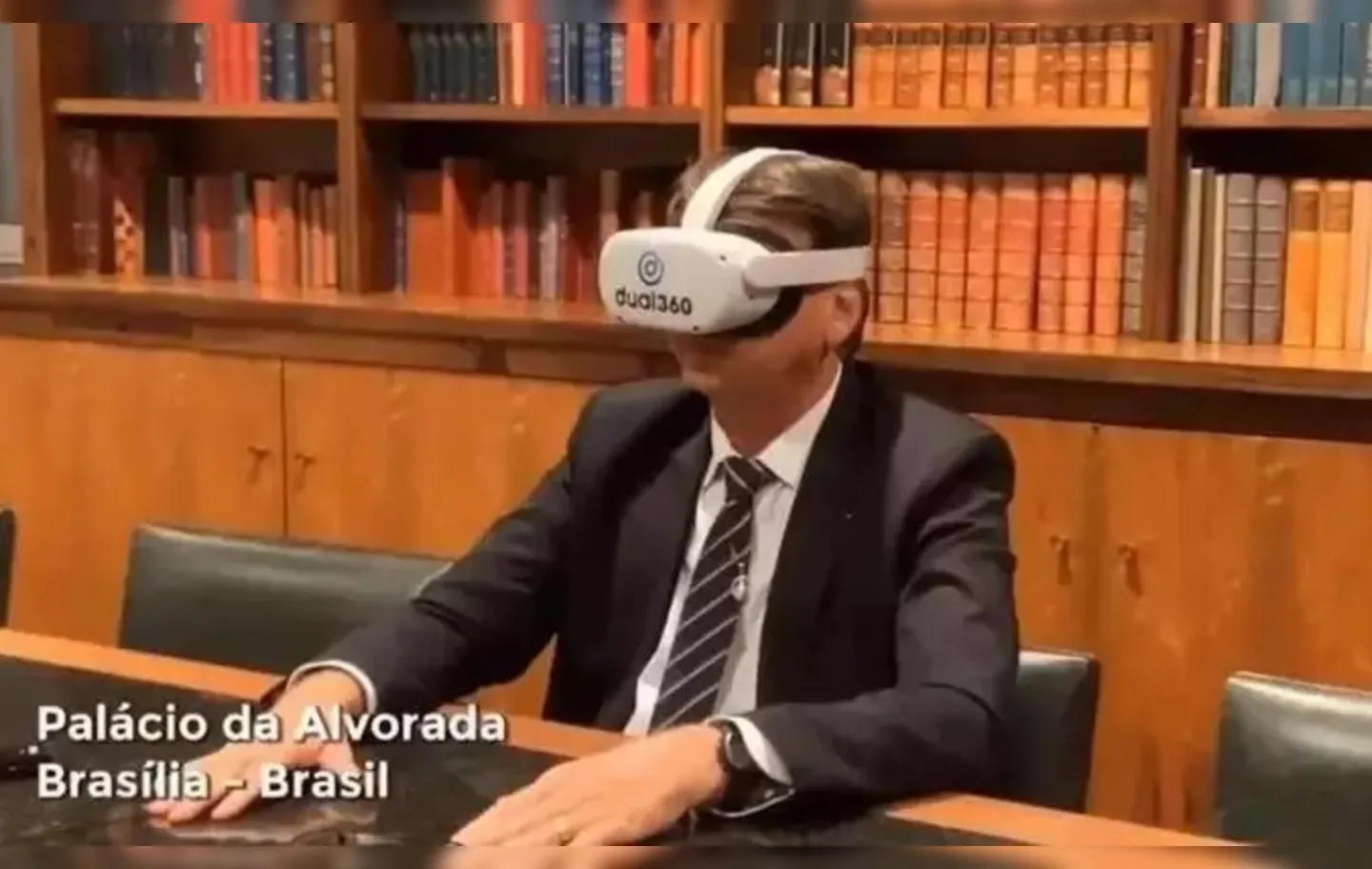 Presidente aproveitou a reunião no metaverso para exaltar o setor de jogos eletrônicos no Brasil