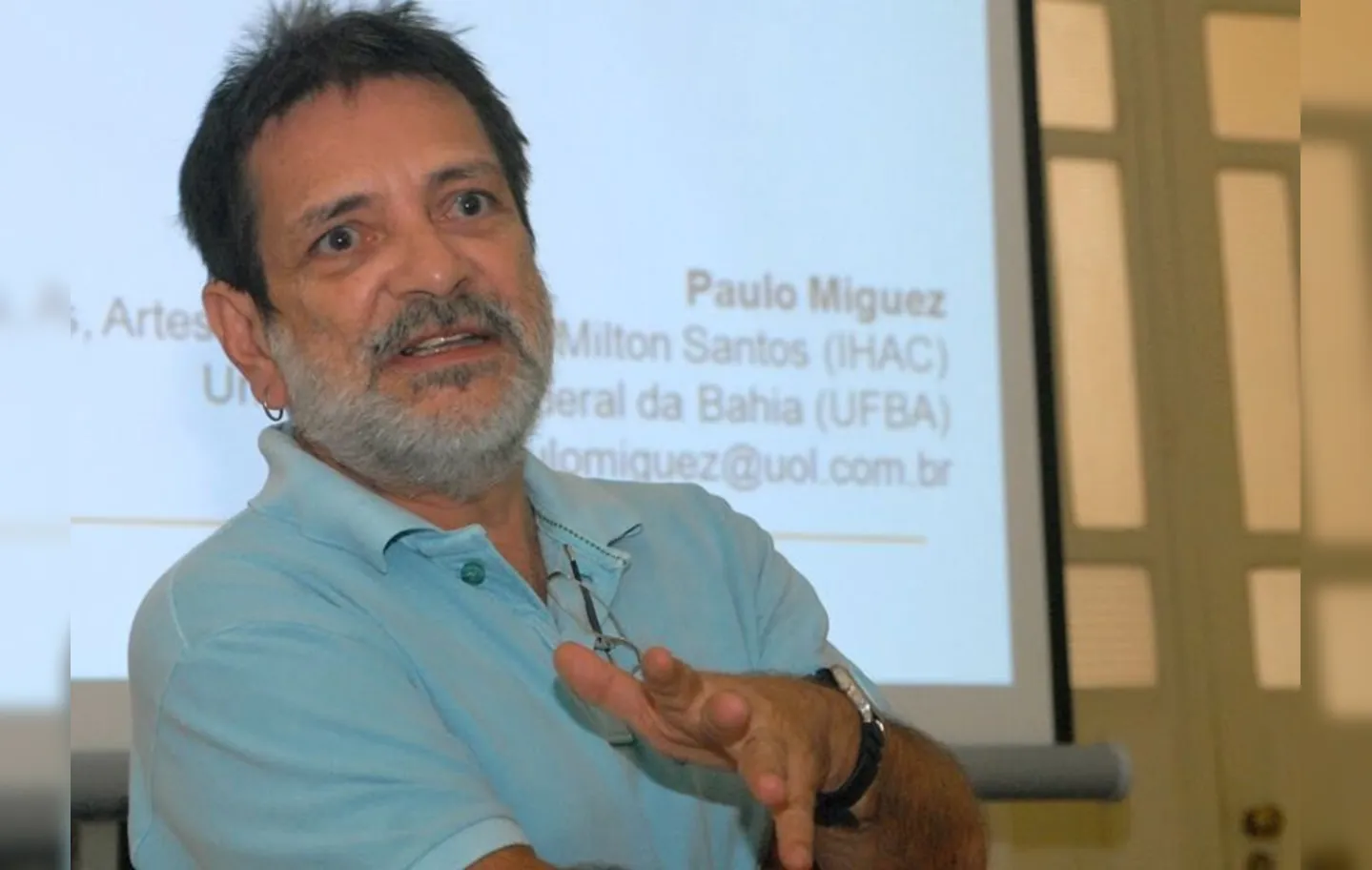 Paulo MIguez acompanhou o Reitor João Carlos Salles durante toda sua gestão