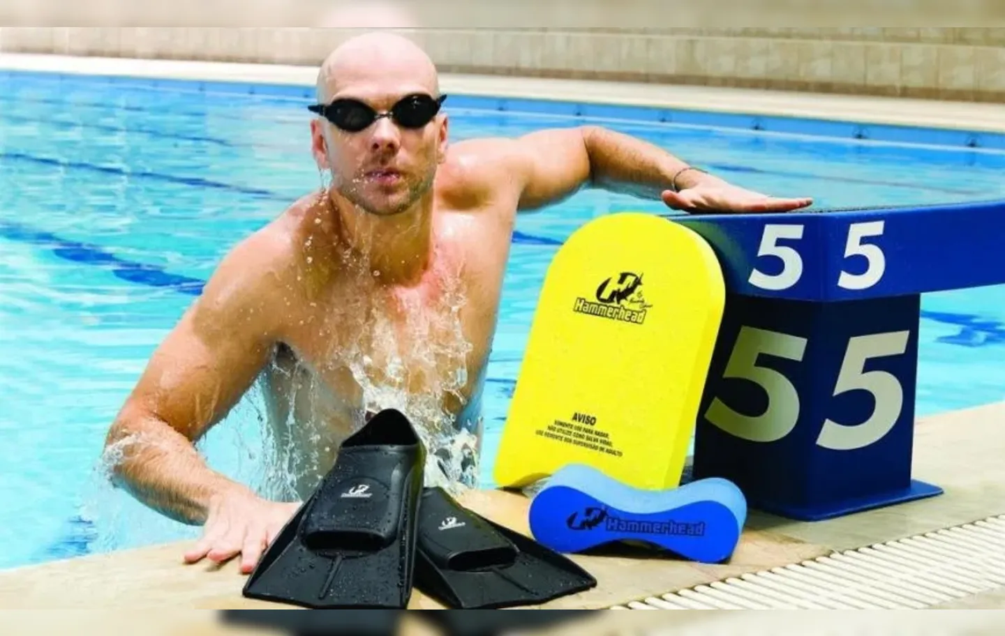 O medalhista olímpico Fernando Scherer, o Xuxa, começou a nadar justamente para combater problemas respiratórios