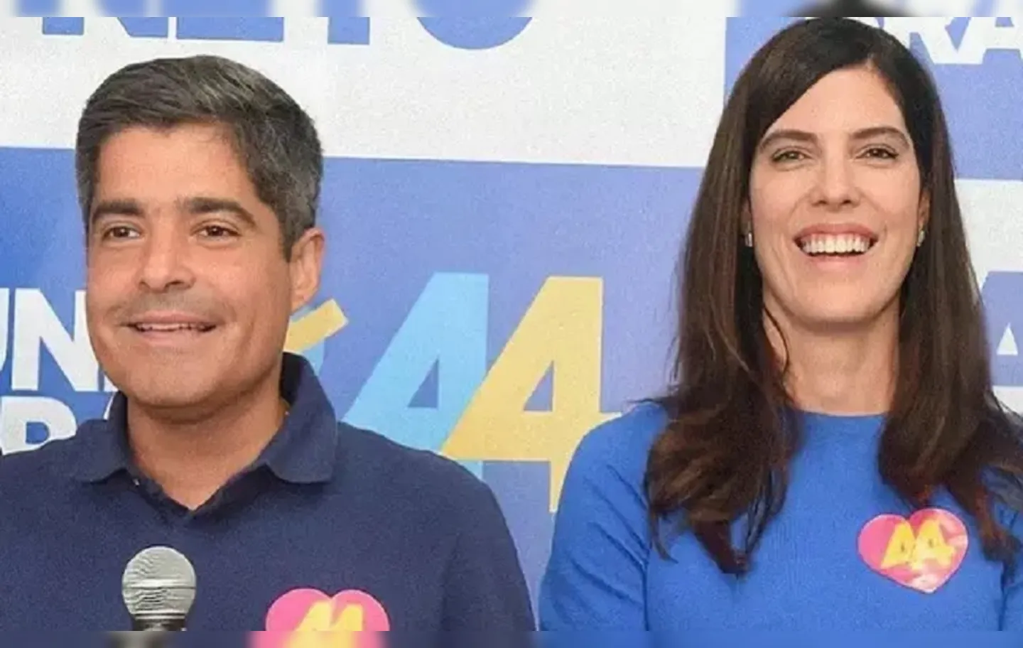 ACM Neto e Ana Coelho estão sendo chamados por concorrentes de a "chapa dos herdeiros"