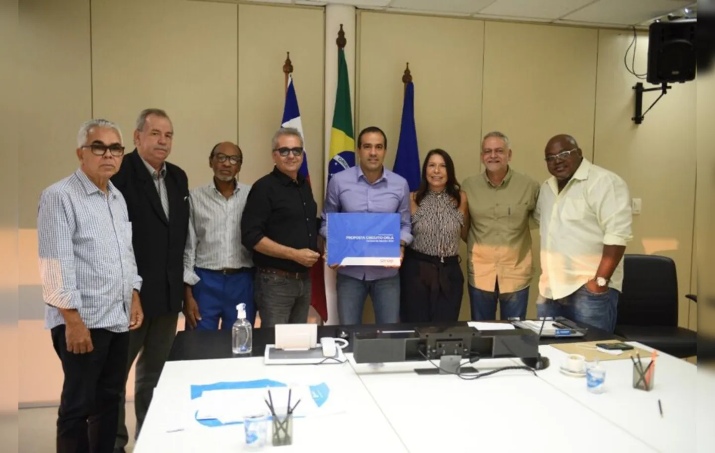 Projeto foi apresentado pelo Comcar à Prefeitura nesta quinta-feira, 18, no Palácio Thomé de Souza