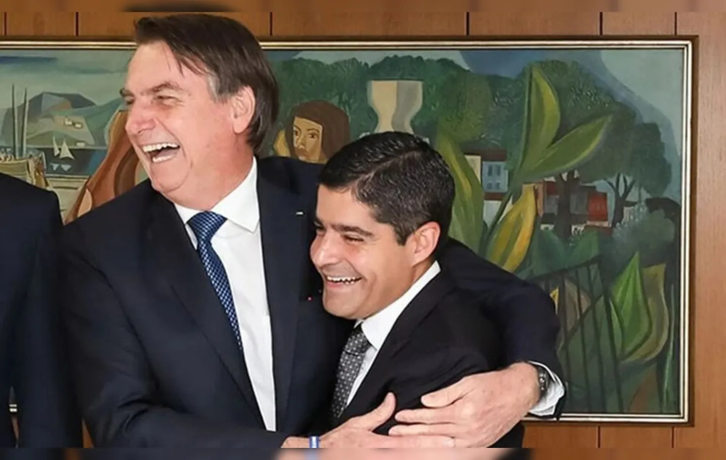Jair Bolsonaro já declarou estar aberto a uma aliança com ACM Neto no segundo turno