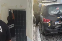 Imagem ilustrativa da imagem Policia recupera placas solares furtadas em Lafaiete Coutinho