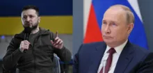Imagem ilustrativa da imagem Putin e Zelensky confirmam participação em mesmo evento