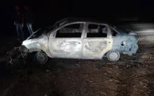 Imagem ilustrativa da imagem Idoso morre carbonizado após carro pegar fogo em acidente na BR-242