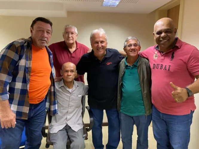 Na ocasião, ocorreu ainda um reencontro com outros ex-jogadores